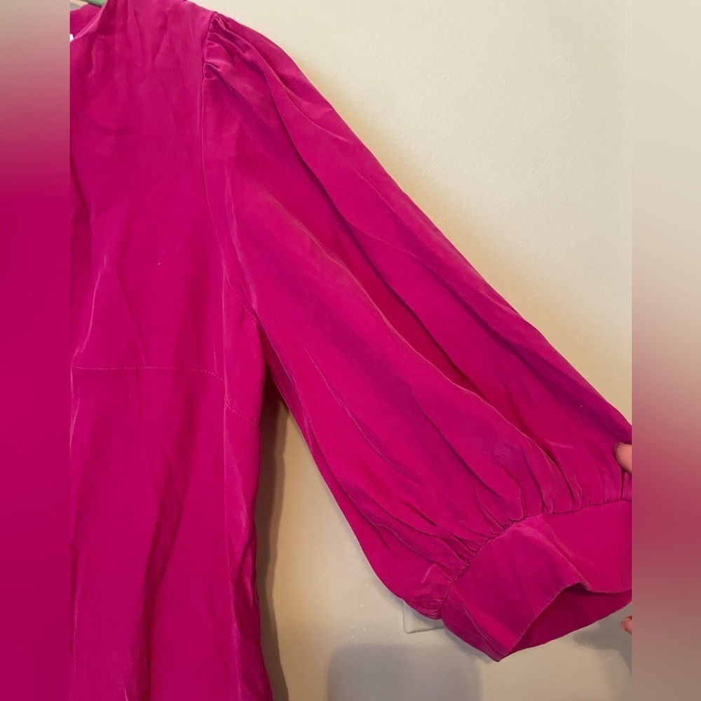 AMANDA UPRICHARD SILK DRESS - Picture 2 of 5